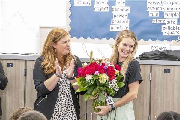 Alexandria Falk Awarded 2022 Sheri Stodghill Fowler B.E.S.T. Teacher of the Year